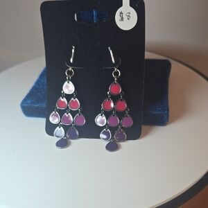 Elegant Multicolor Dangle Earrings
